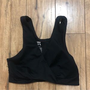 Joylab black sports bra